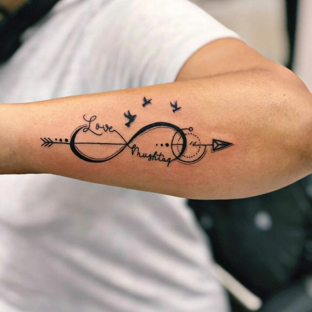 Infinity Tattoo With Two Names 29 Tattoo Designs For A Business In