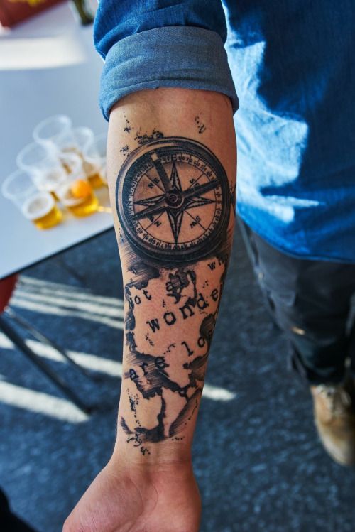 Inner Forearm Tattoo Designs For Men