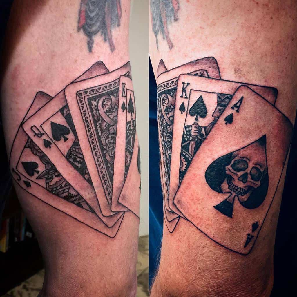 Jack Of Spades Tattoo Design