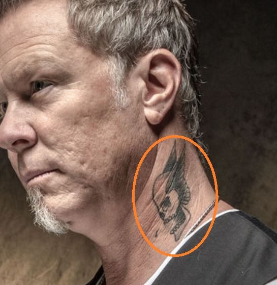 James Hetfield's Neck Tattoo: Hidden Meaning Revealed