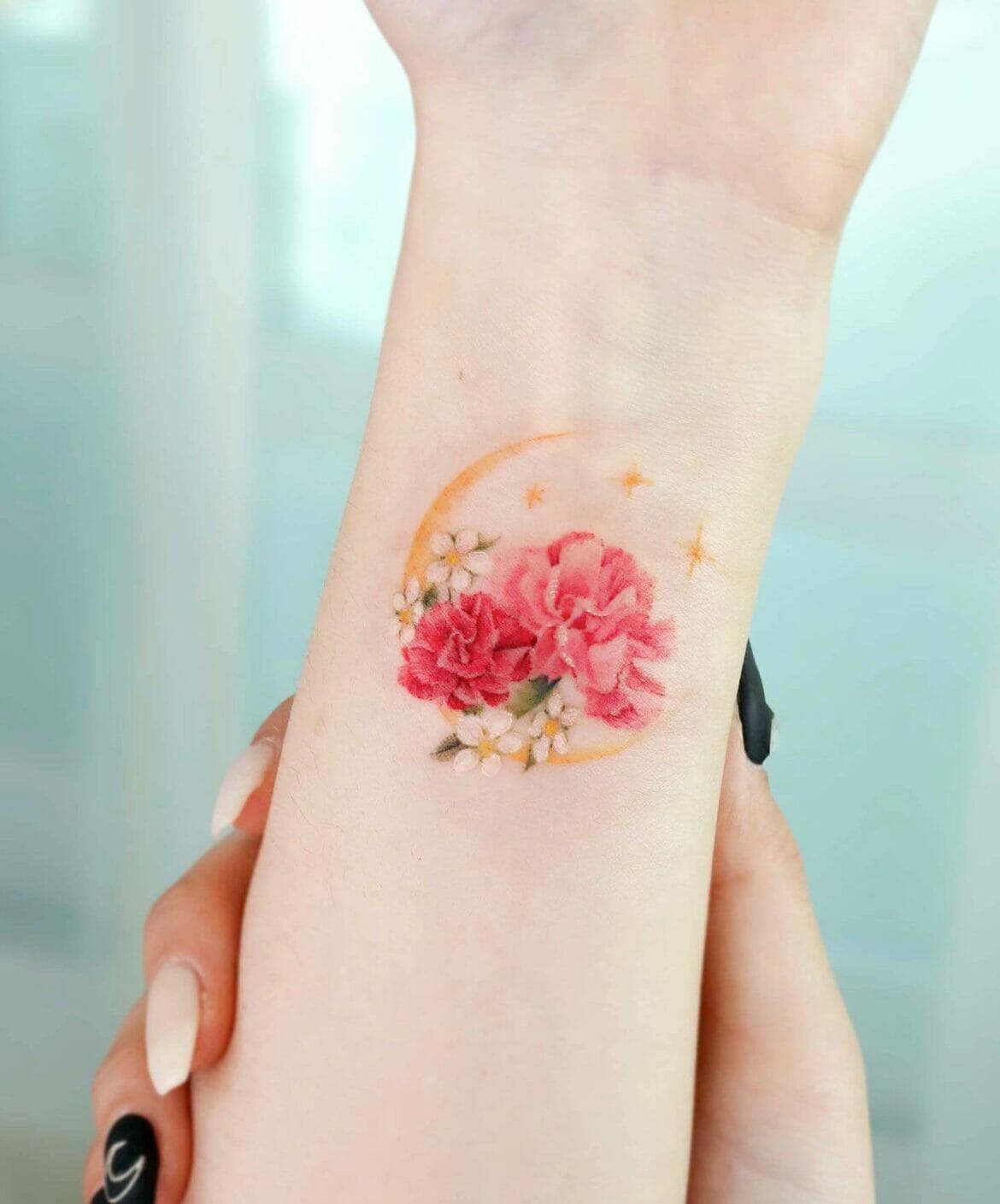 January Birth Flower Tattoo Ideas and Symbolism