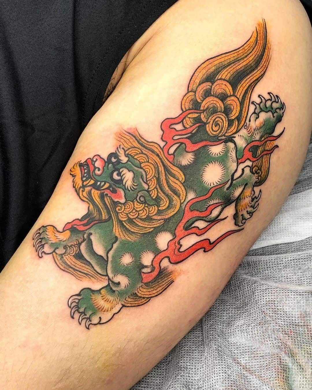 5 Stunning Japanese Foo Dog Tattoo Ideas