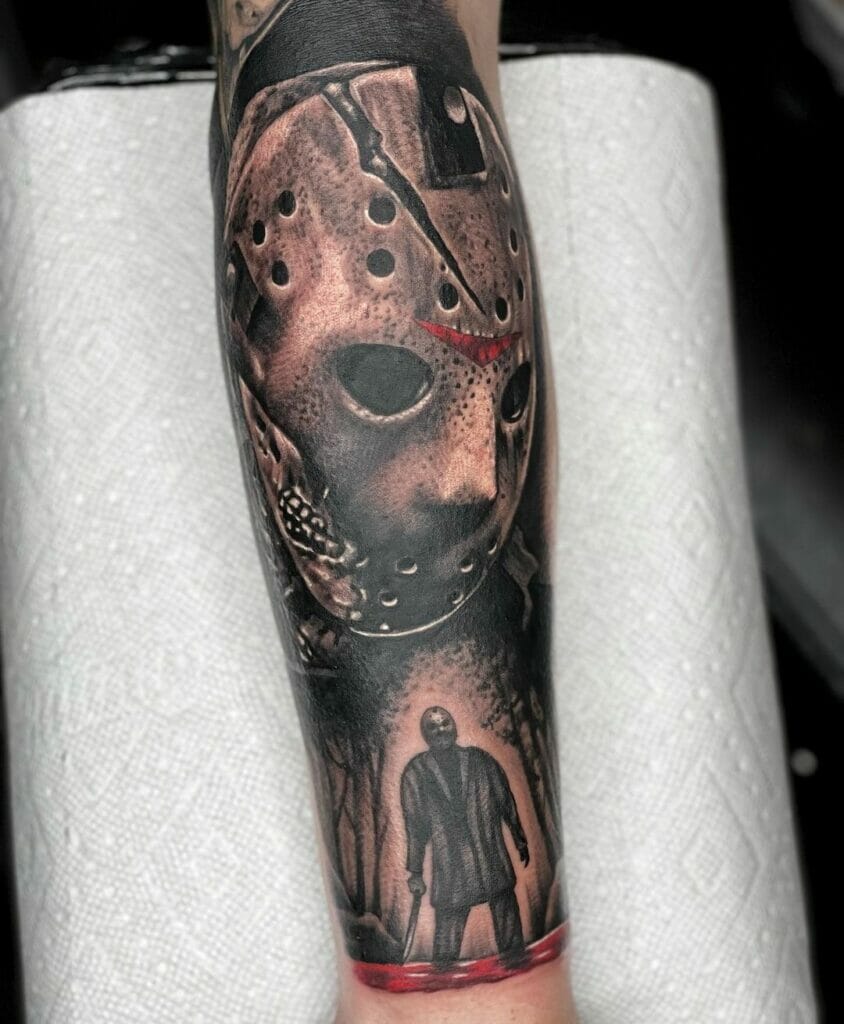 Jason Voorhees Tattoo At Tattoo