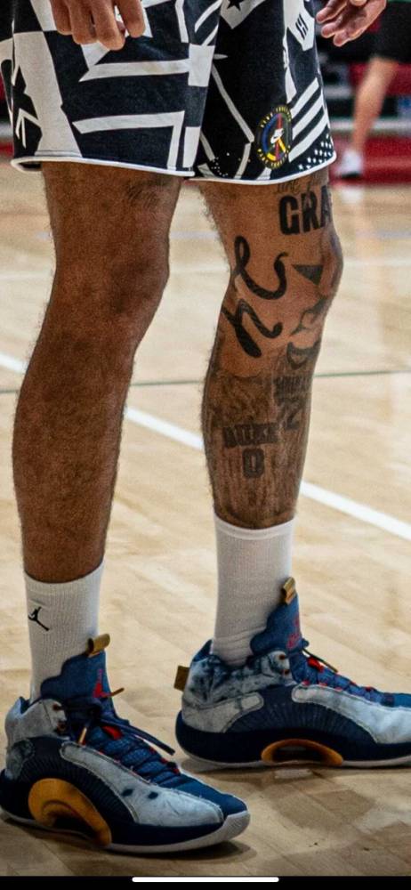 Jayson Tatum's Black Mamba Tattoo Tribute Revealed