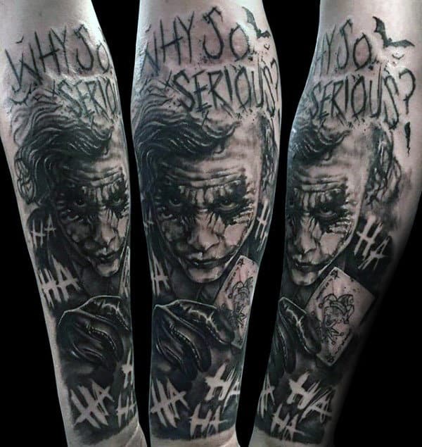 Joker Tattoo On Forearm: Meaning and Styles