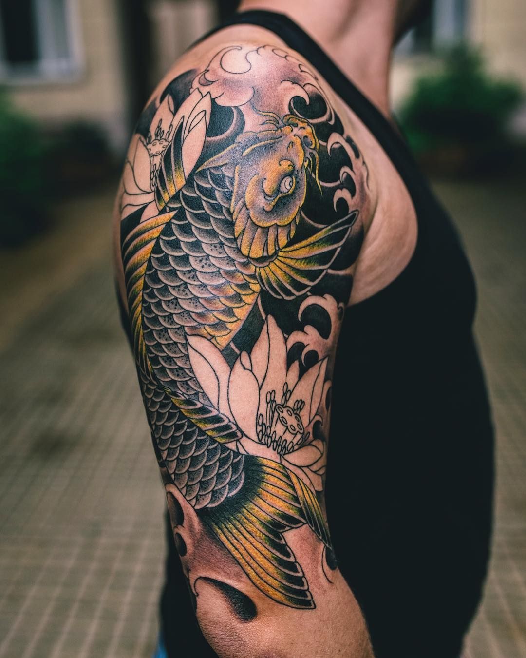 Koi Fish Tattoo Ideas Photos