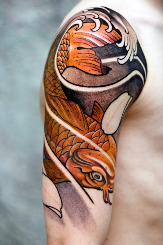 Kumpulan Ikan 2000 Koi Fish Tattoo Design