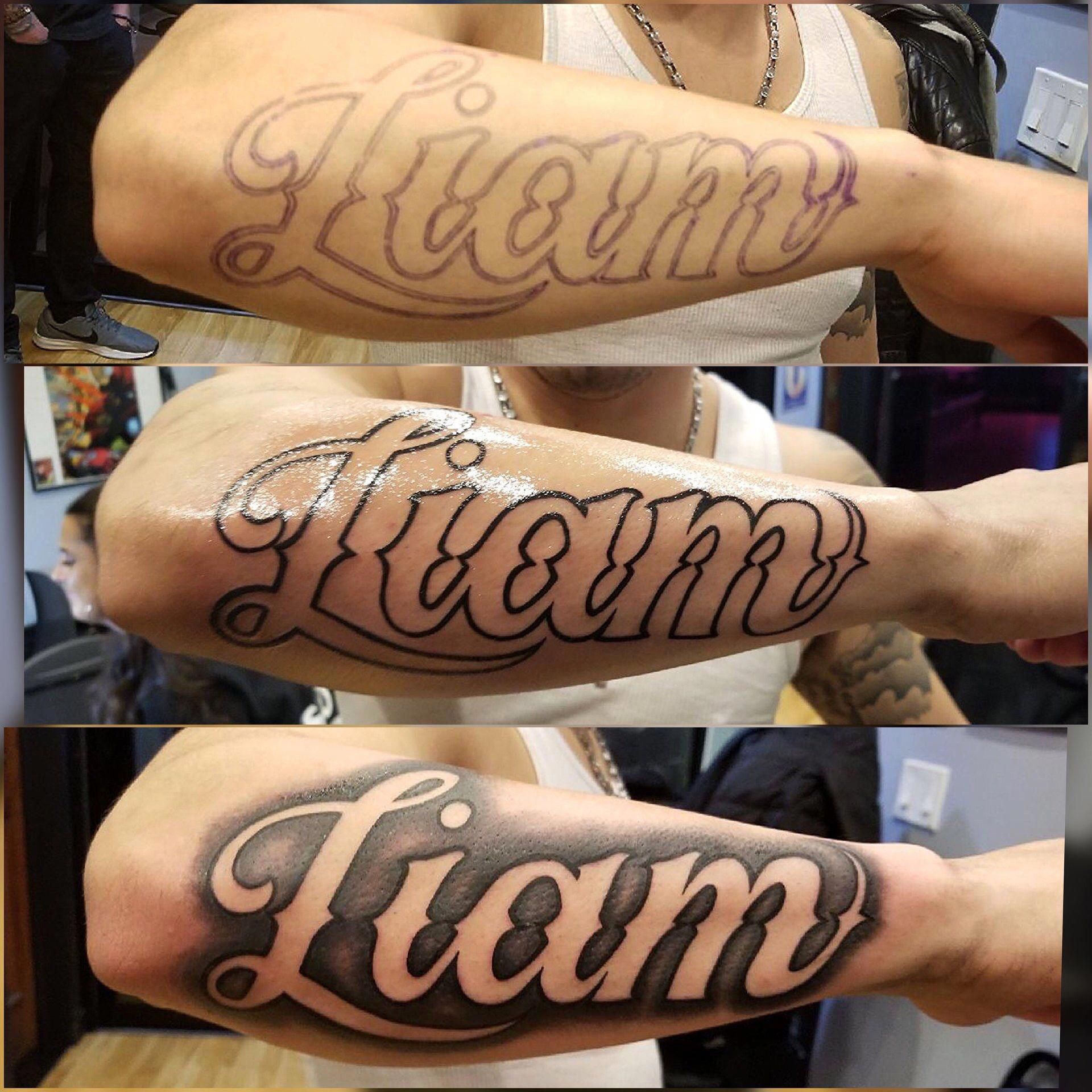 Last Name Tattoos on Forearm: Meaningful Ink Inspiration