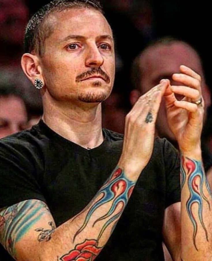 Linkin Park Chester Bennington S Flame Tattoos New Tatoos