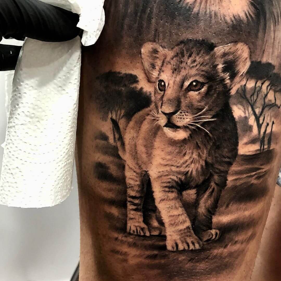 5 Unique Lion and Cub Tattoo Designs for Ink Inspiration