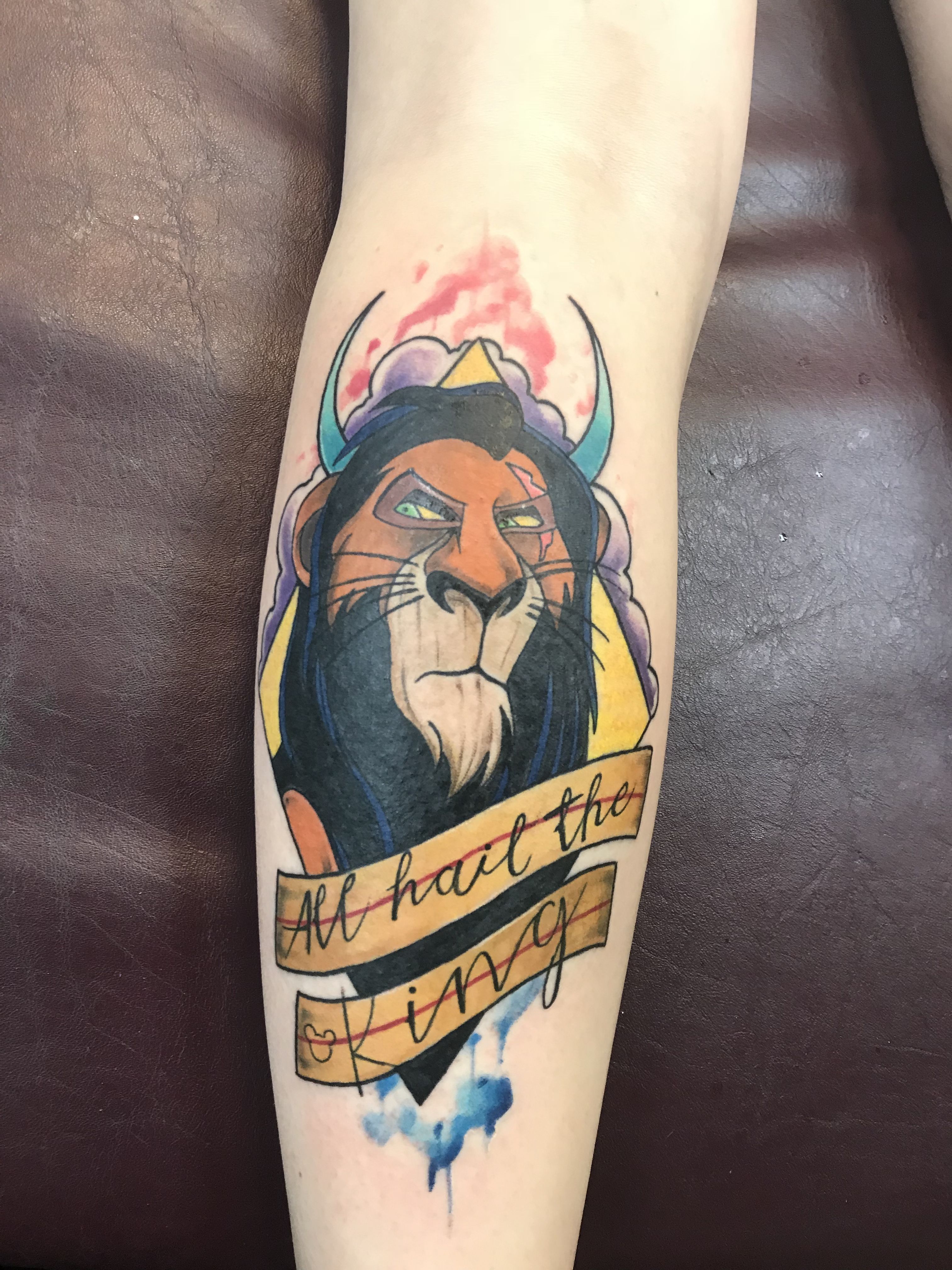 Lion King Scar Tattoo