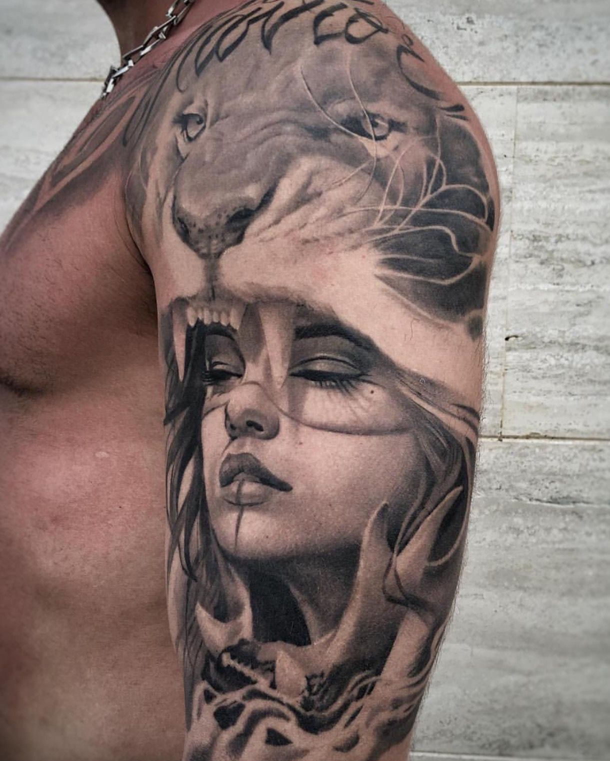 Lions Sin Of Pride Portrait Tattoo Portrait Tattoos