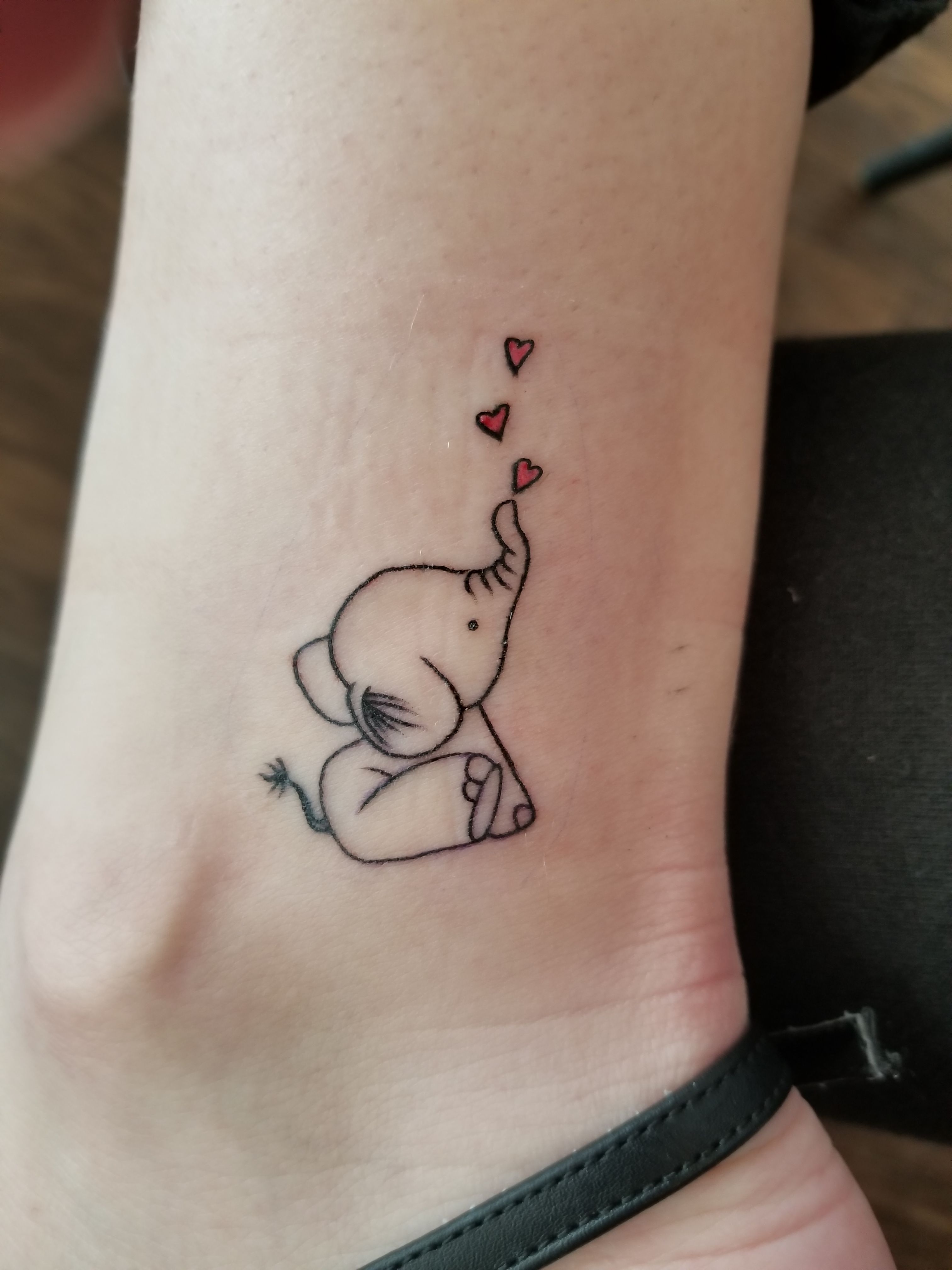 Little Elephant Tattoo