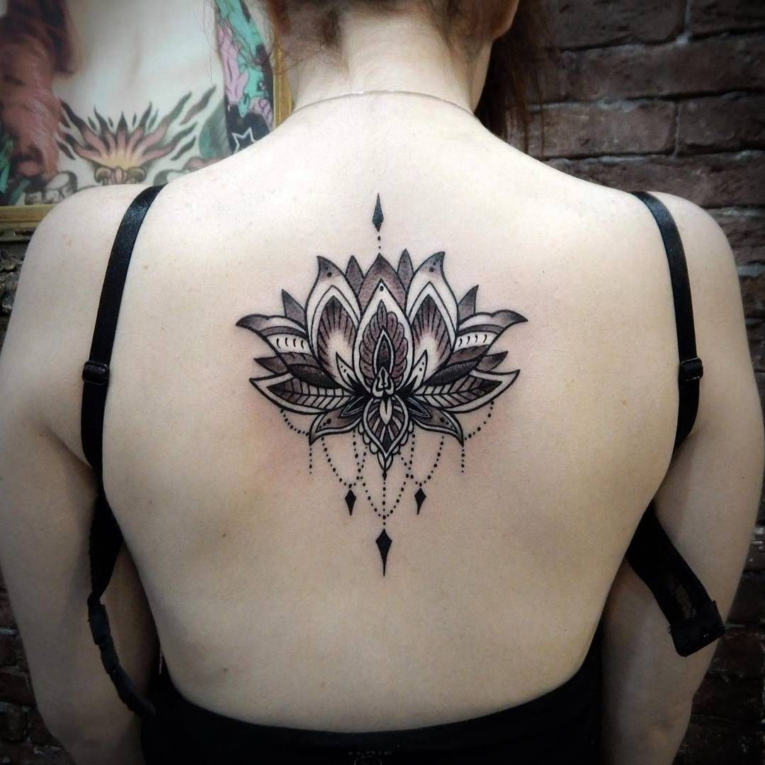 Lotus Flower Mandala Tattoo