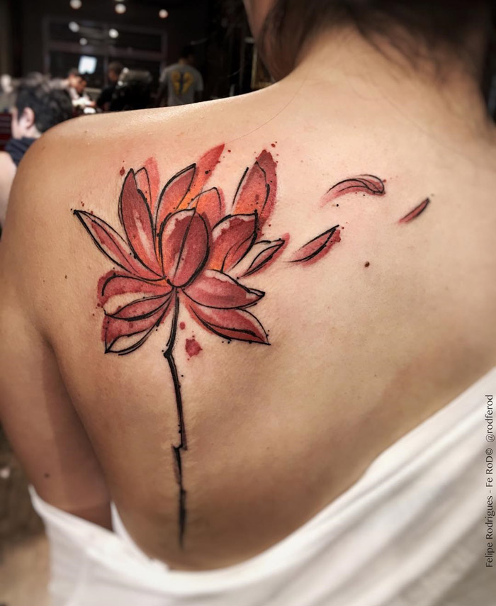 5 Stunning Lotus Flower Shoulder Tattoo Ideas