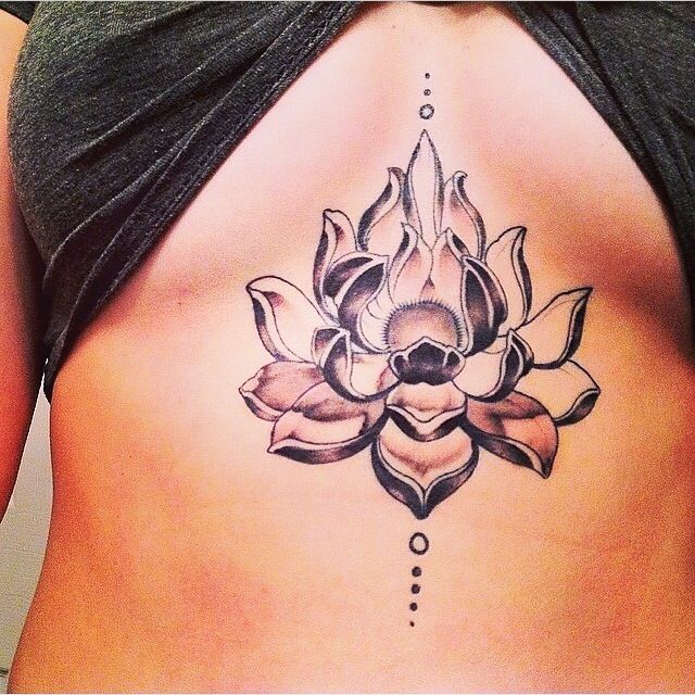 Lotus Flower Sternum Tattoo: Symbolism and Inspiration