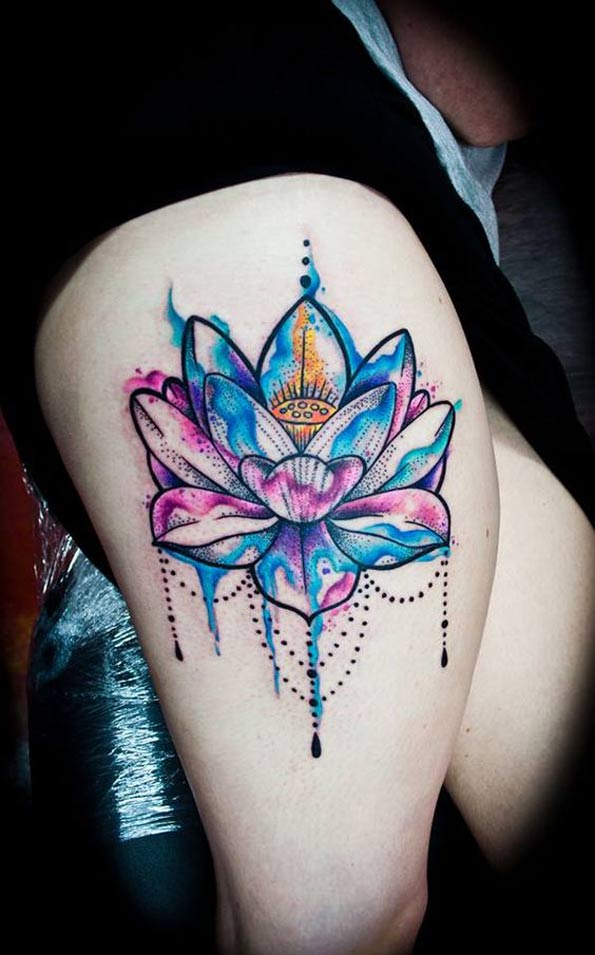 7 Stunning Lotus Flower Tattoo Designs You'll Love