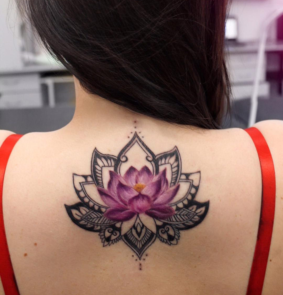 7 Stunning Lotus Flower Mandala Tattoo Ideas