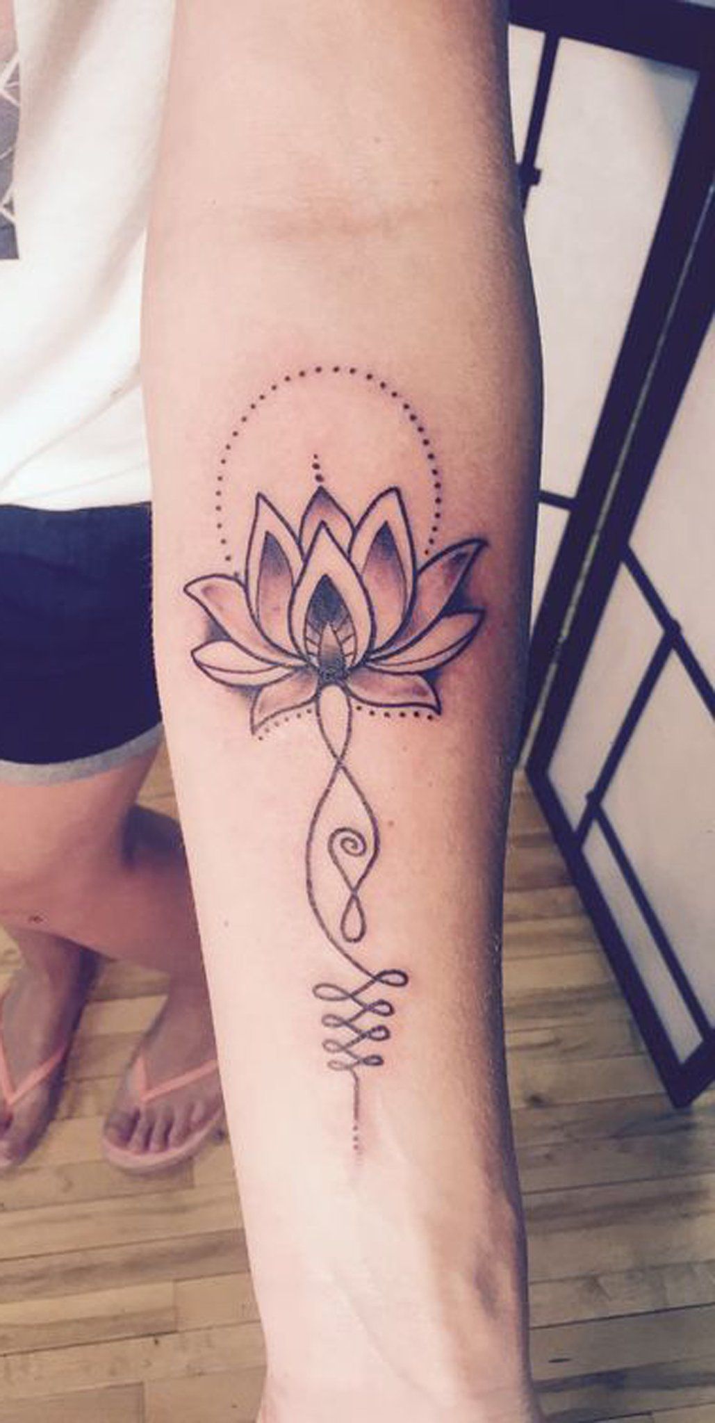 Lotus Tattoo On Forearm Lotus Tattoo Tattoos And Piercings