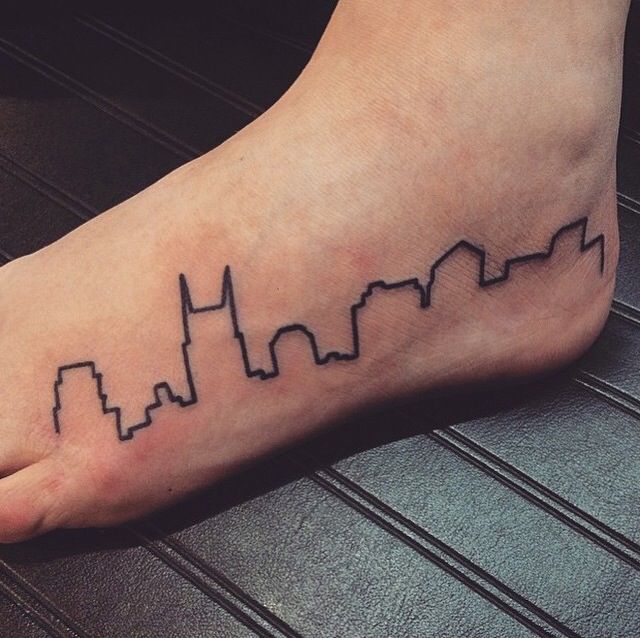 Love This Nashville Skyline Tattoo Skyline Tattoo Nashville Tattoo