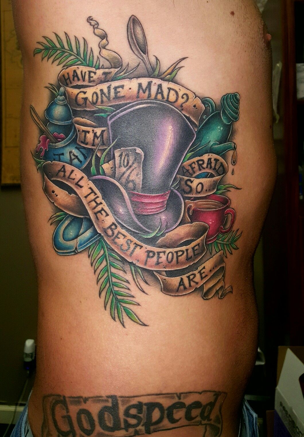 Mad Hatter Tattoo