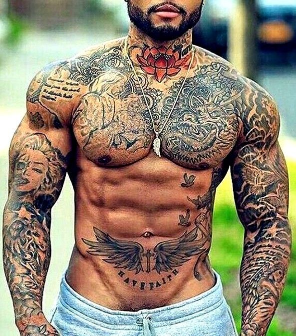 5 Stunning Lower Ab Tattoos for Men