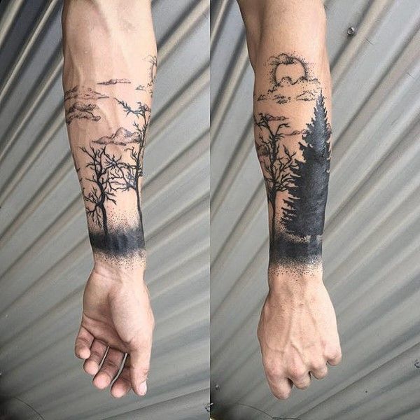 Manly Forearm Tree Tattoo Design Ideas Tree Tattoo Forearm Tree Tattoo Designs Nature