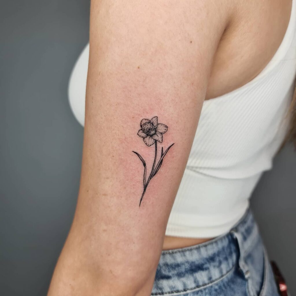 March Birth Flower Tattoo Designs Best Flower Site