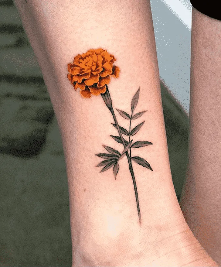 Marigold Tattoo Design Ideas Images Marigold Tattoo Tattoos