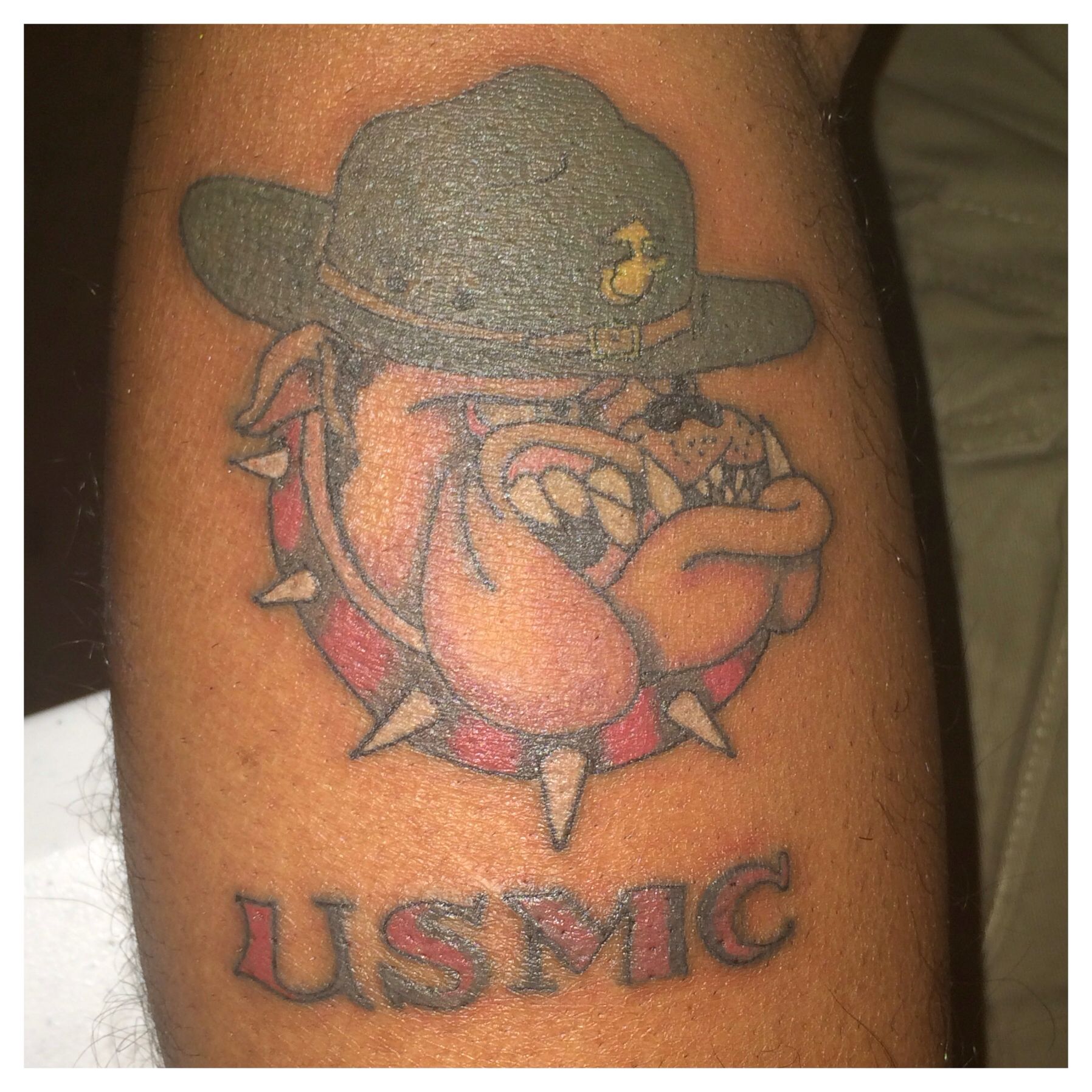 Marine Corps Tattoos Devil Dog