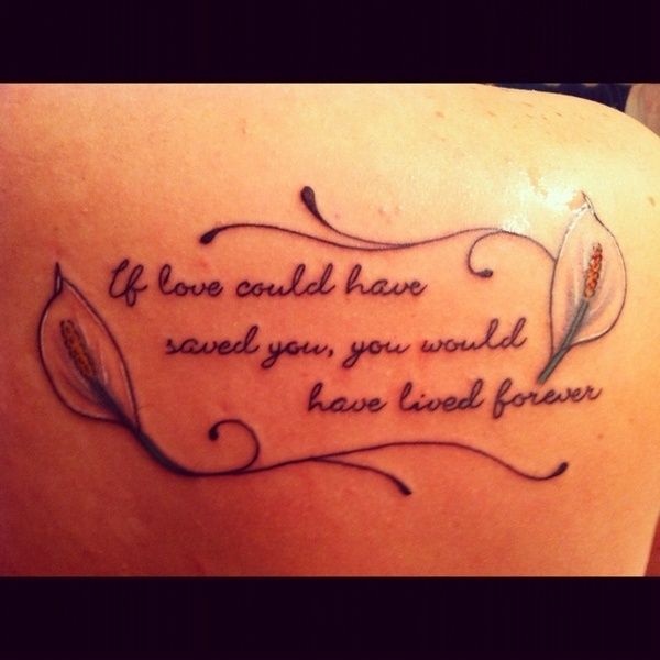 Memorial Quote Tattoos For Grandpa