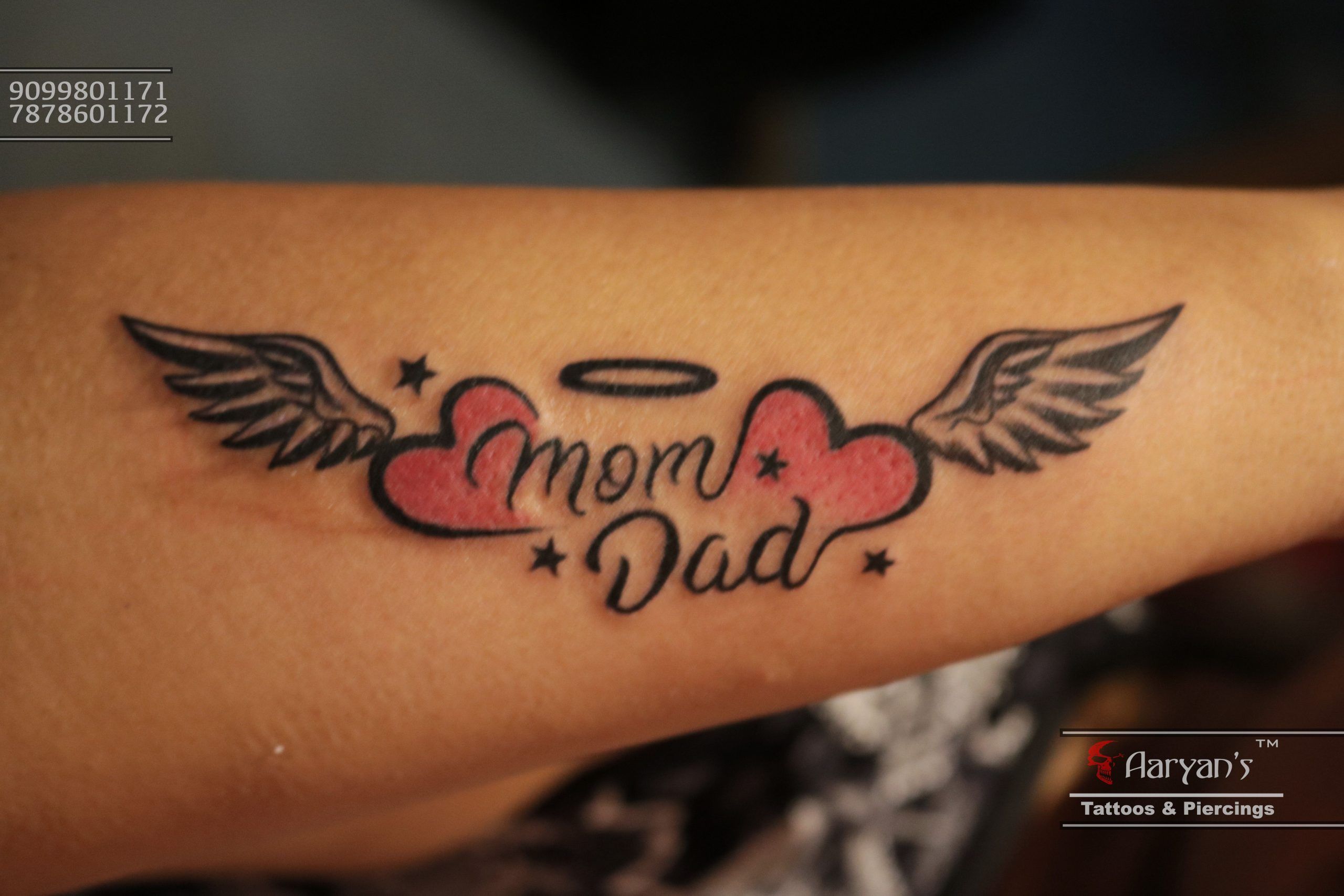 Memory Of Mom And Dad Tattoos Printable Calendars At A Glance