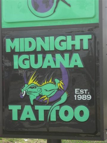 Midnight Iguana Athens Ga Tattoo Shops Parlors On Waymarking Com