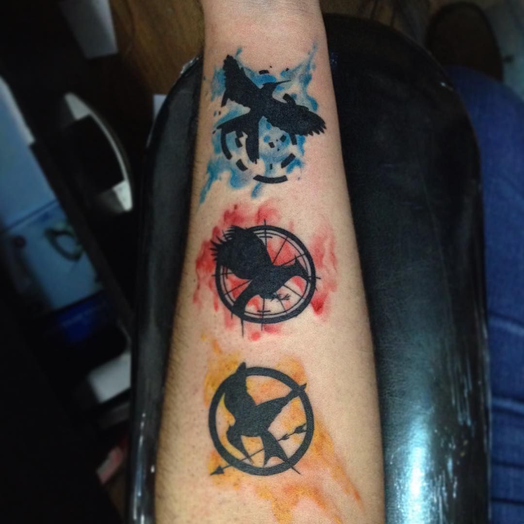 Minimalist Hunger Games Tattoo