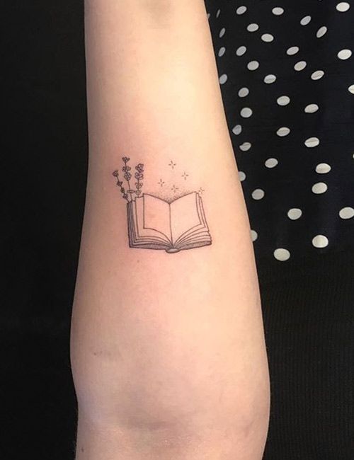 5 Minimalist Small Book Tattoo Ideas for Bookworms