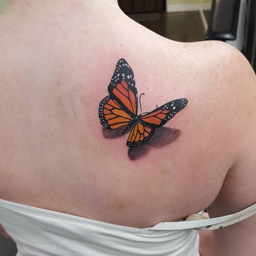 Monarch Butterfly Tattoos Symbolism And Creativity Art And Design