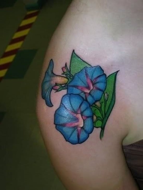 Morning Glory Tattoo: Symbolism and Design Ideas