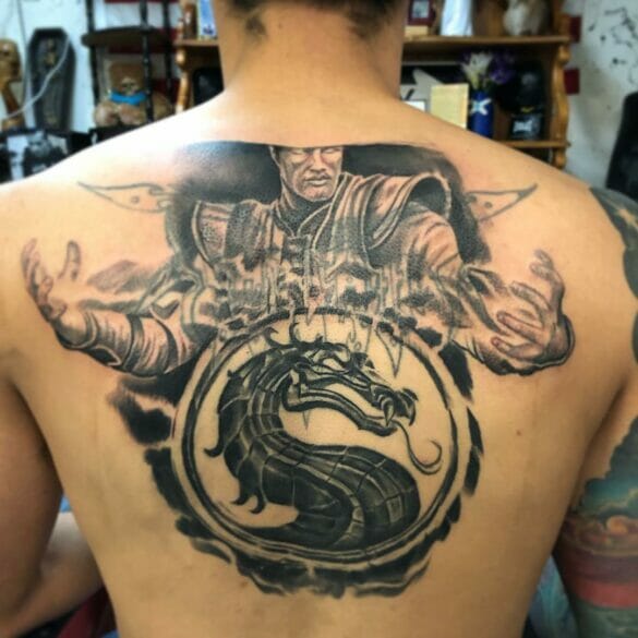 Mortal Kombat Dragon Tattoo: Unleash Your Inner Warrior