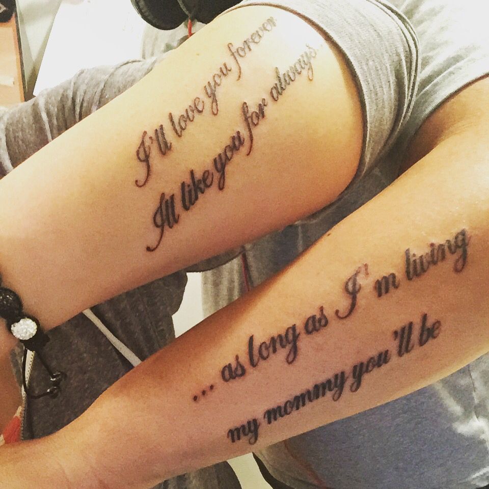 Mother Son Quotes For Tattoos Quotesgram