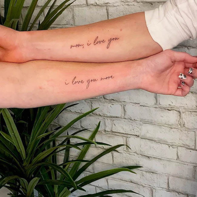 Mother Son Tattoo Quotes