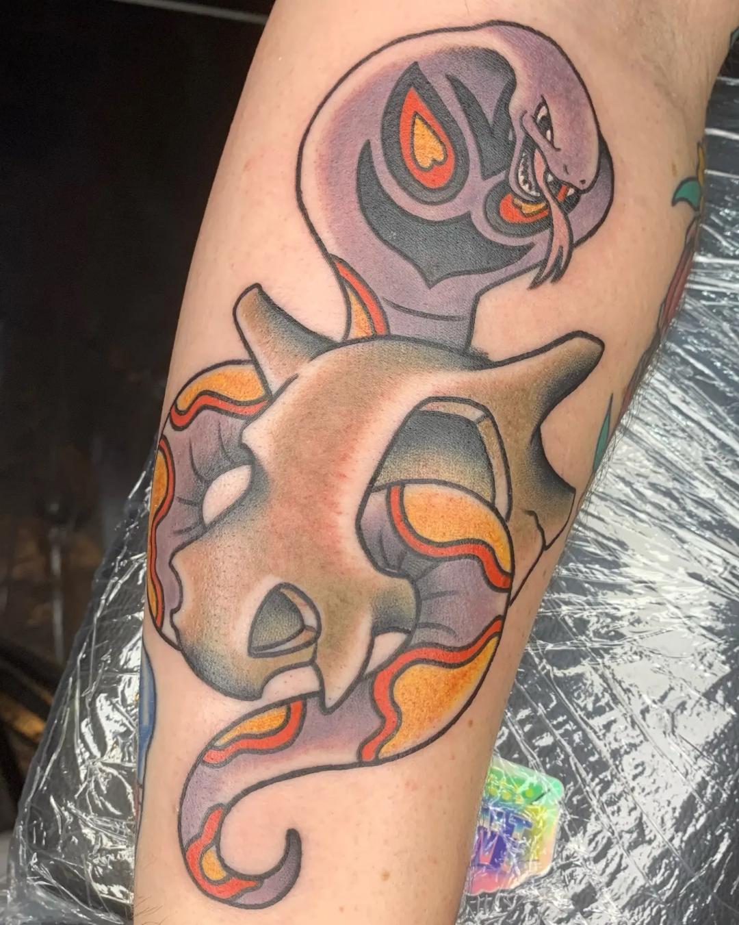 My New Trad Inspired Pok Mon Tattoo From Luke Mullins Of Rosemont