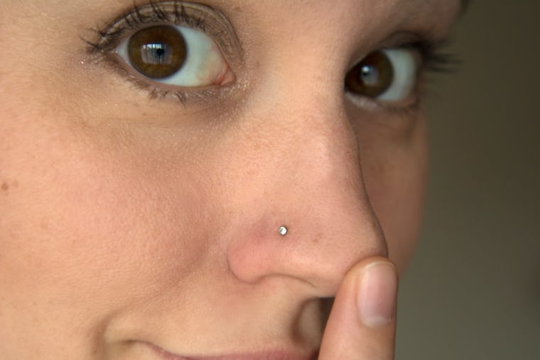 My Nostril Piercing Experience Pain Level Healing Process Etc