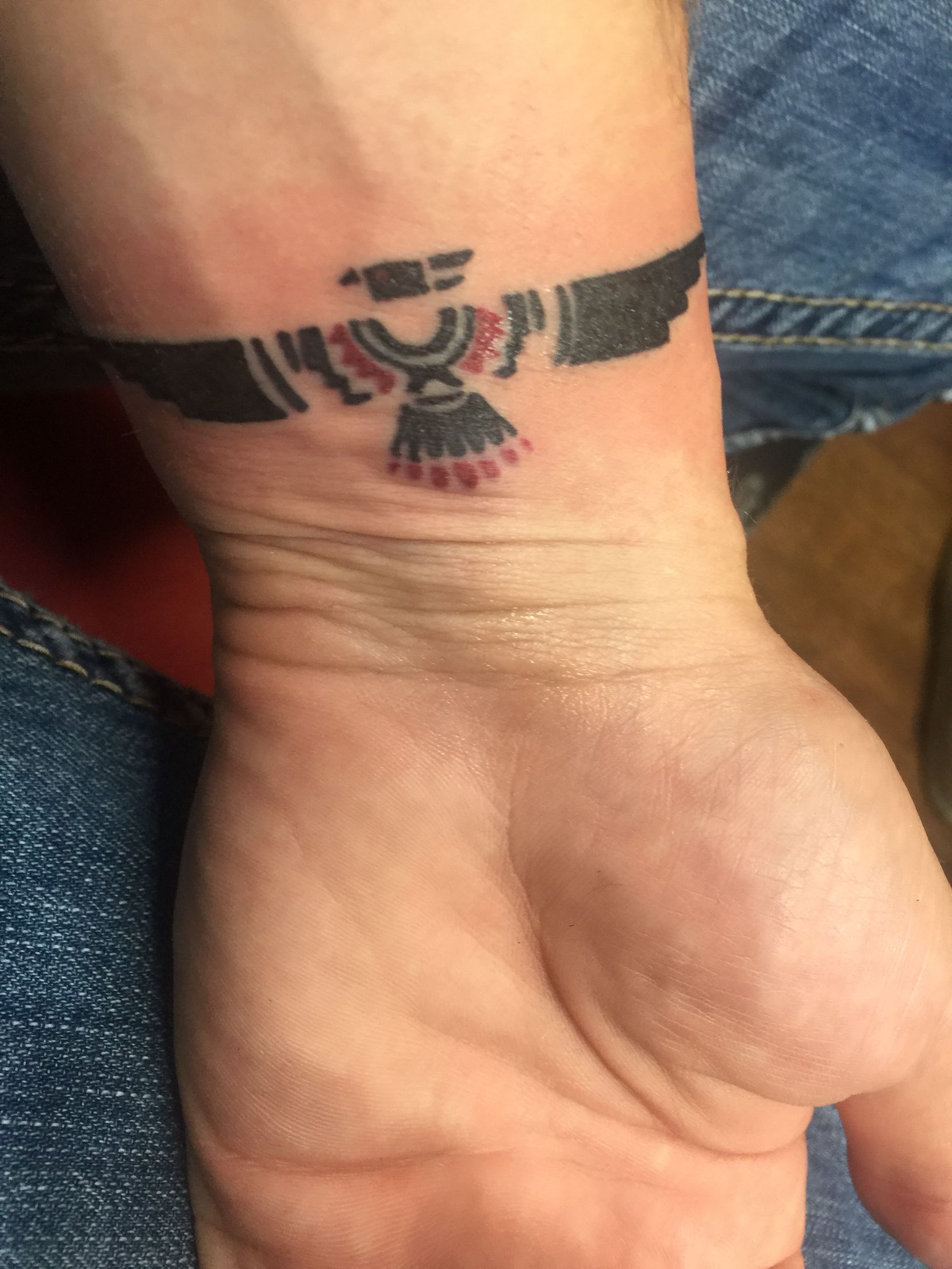 Native American Thunderbird Symbol Tattoo