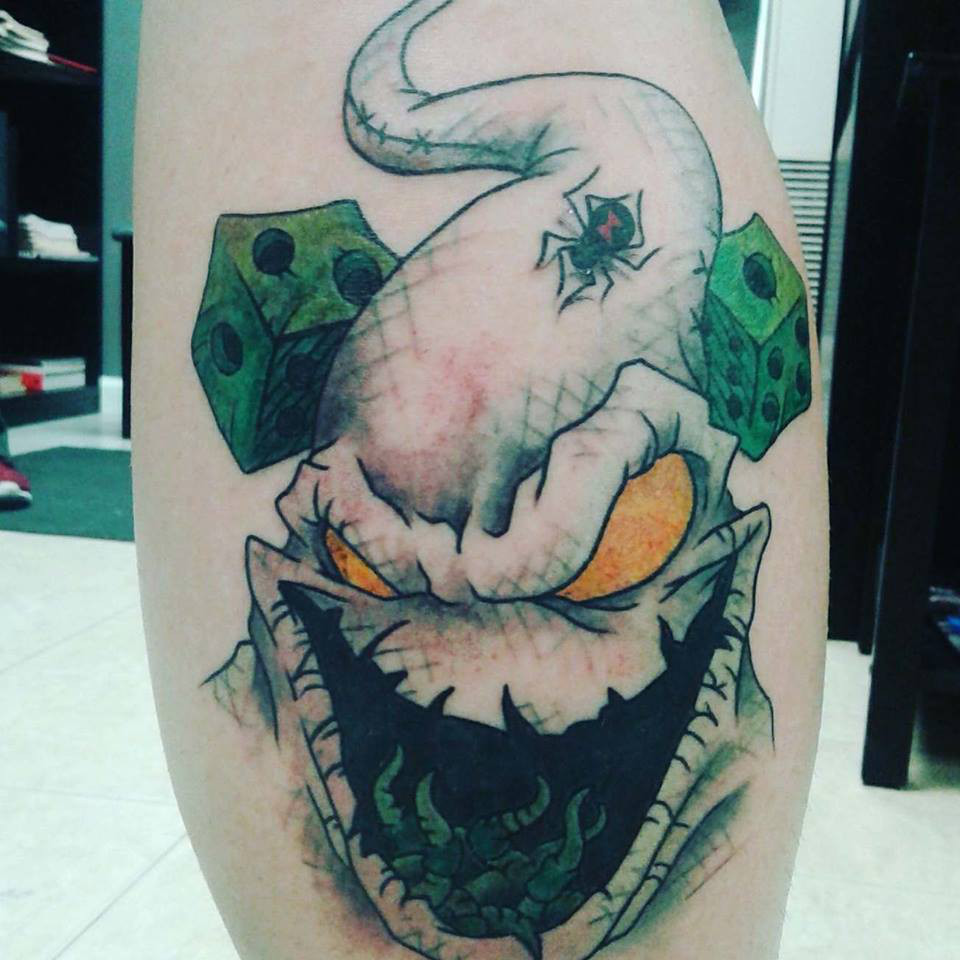 Nightmare Before Christmas Oogie Boogie Tattoo