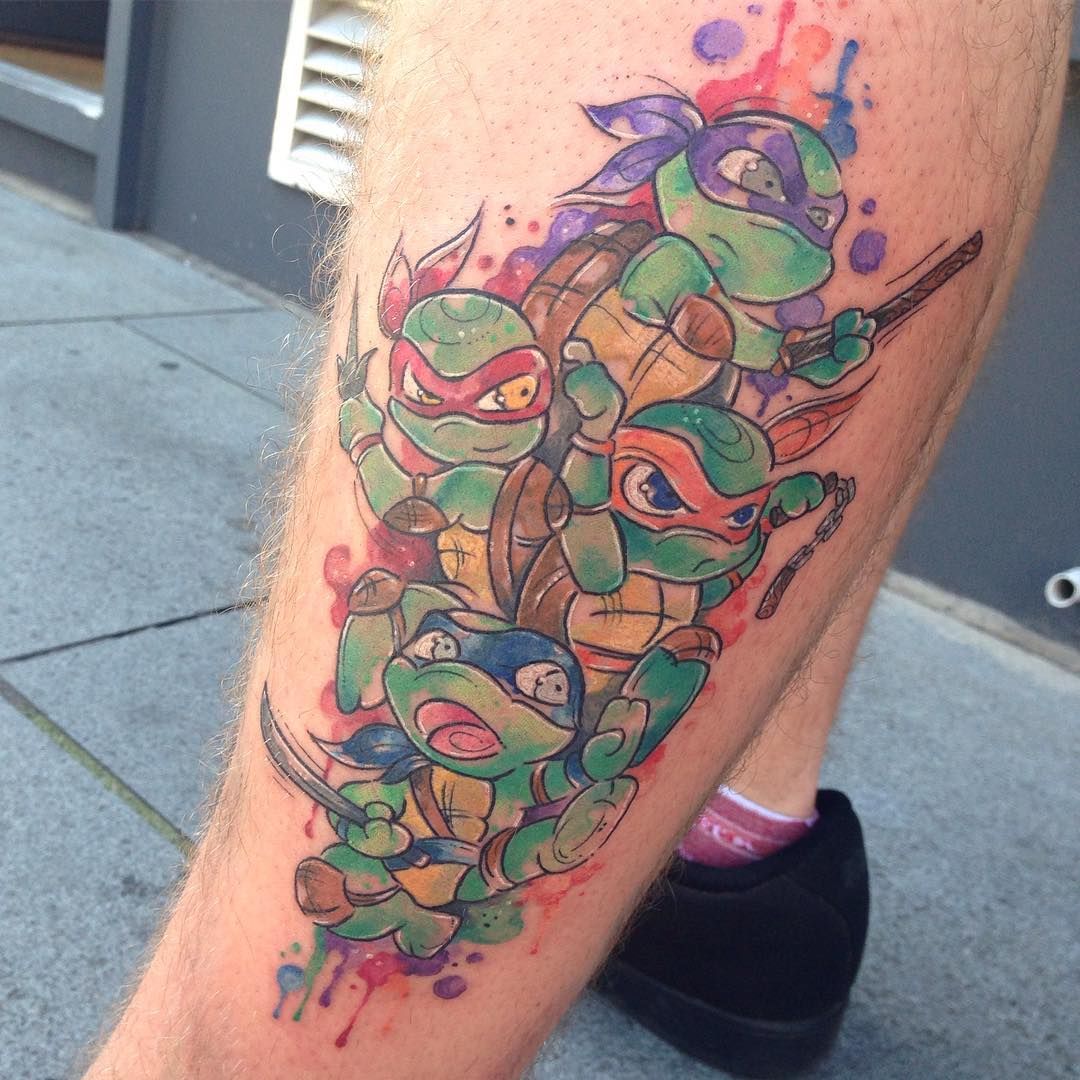 Ninja Turtles Tattoo By Dreekzilla On Deviantart Ninja Turtle Tattoos