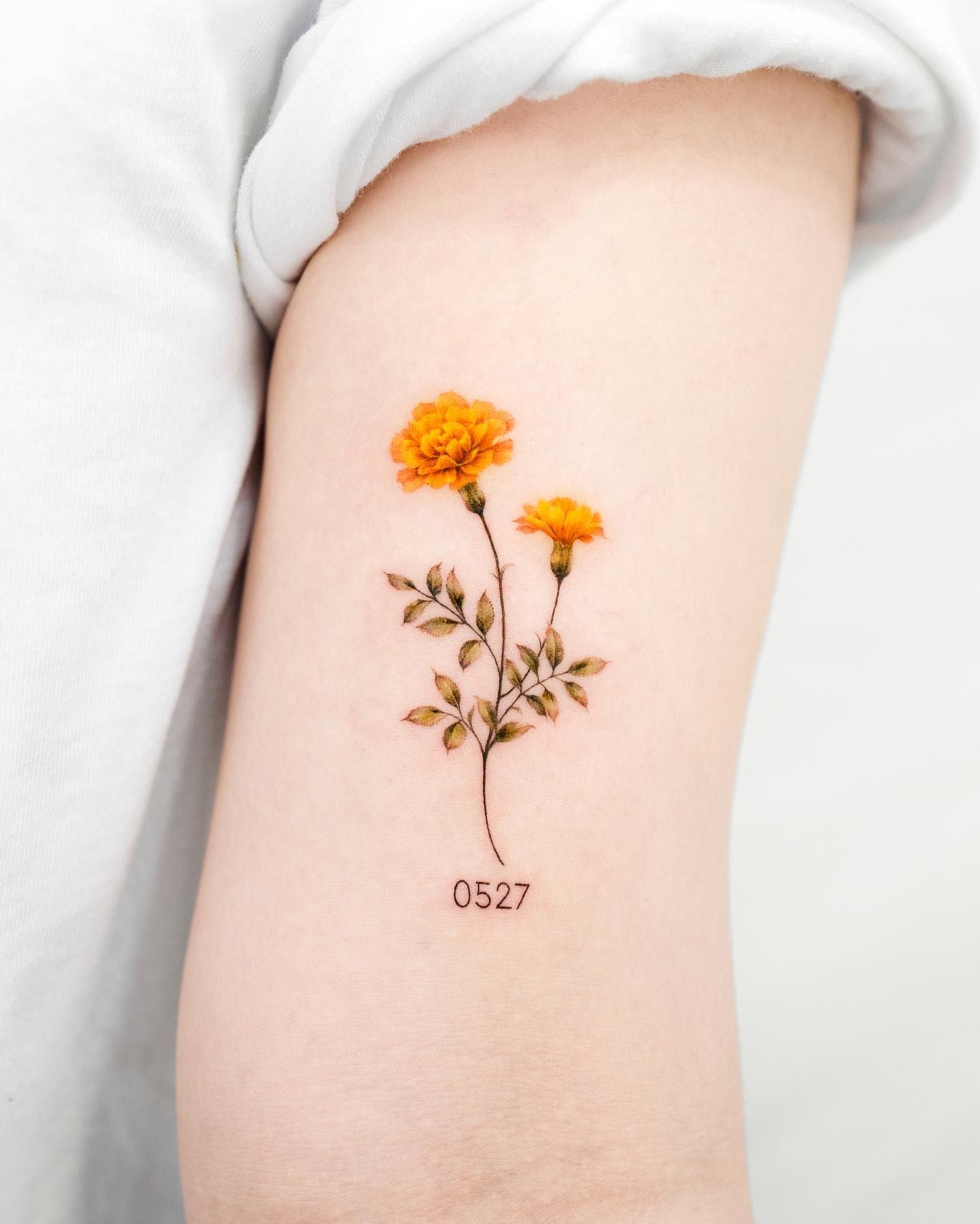 October Birth Flower Tattoo Ideas You'll Love