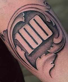 7 Unique One Hundred Dollar Bill Tattoo Designs