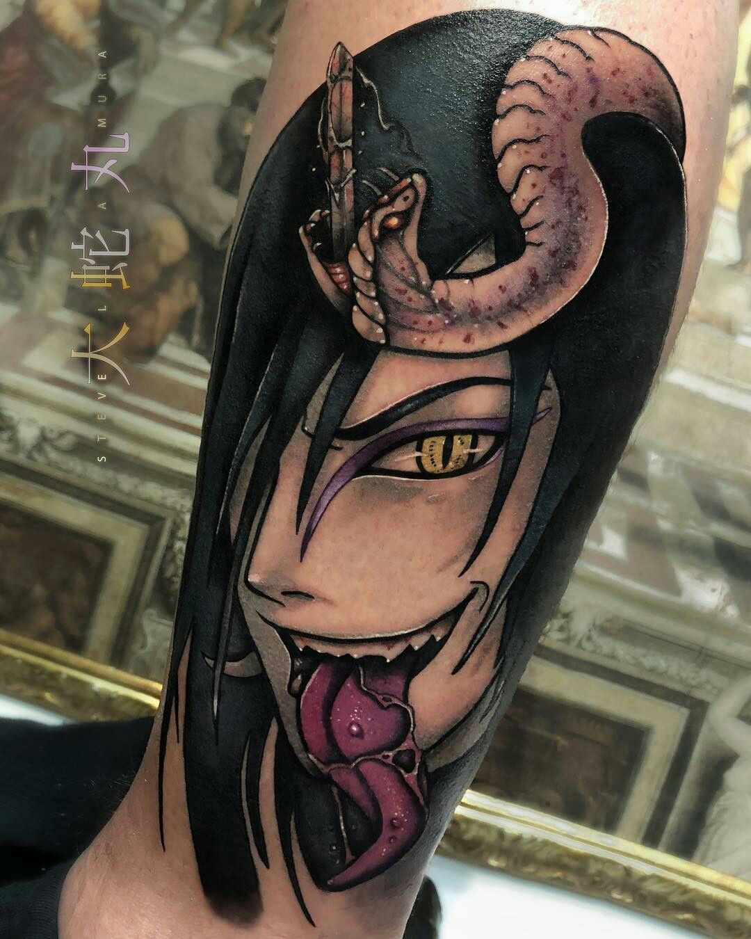 Orochimaru Wallpaper Tattoo Designs