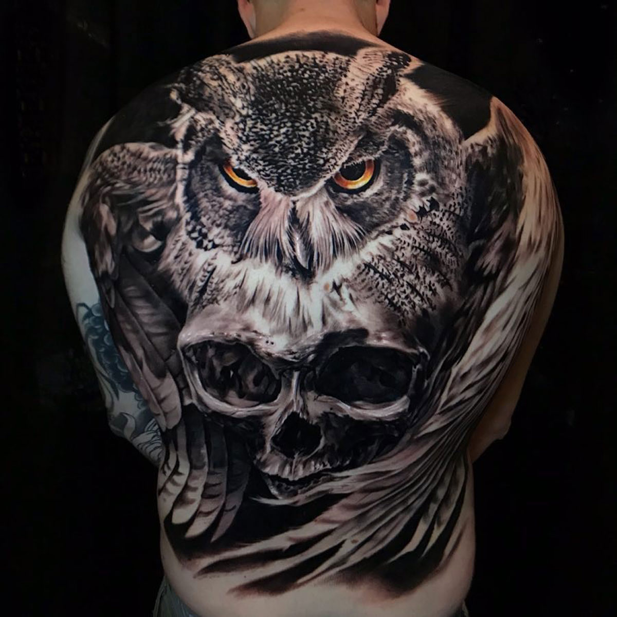 Owl with Skull Tattoo: A Mysterious Ink Choice