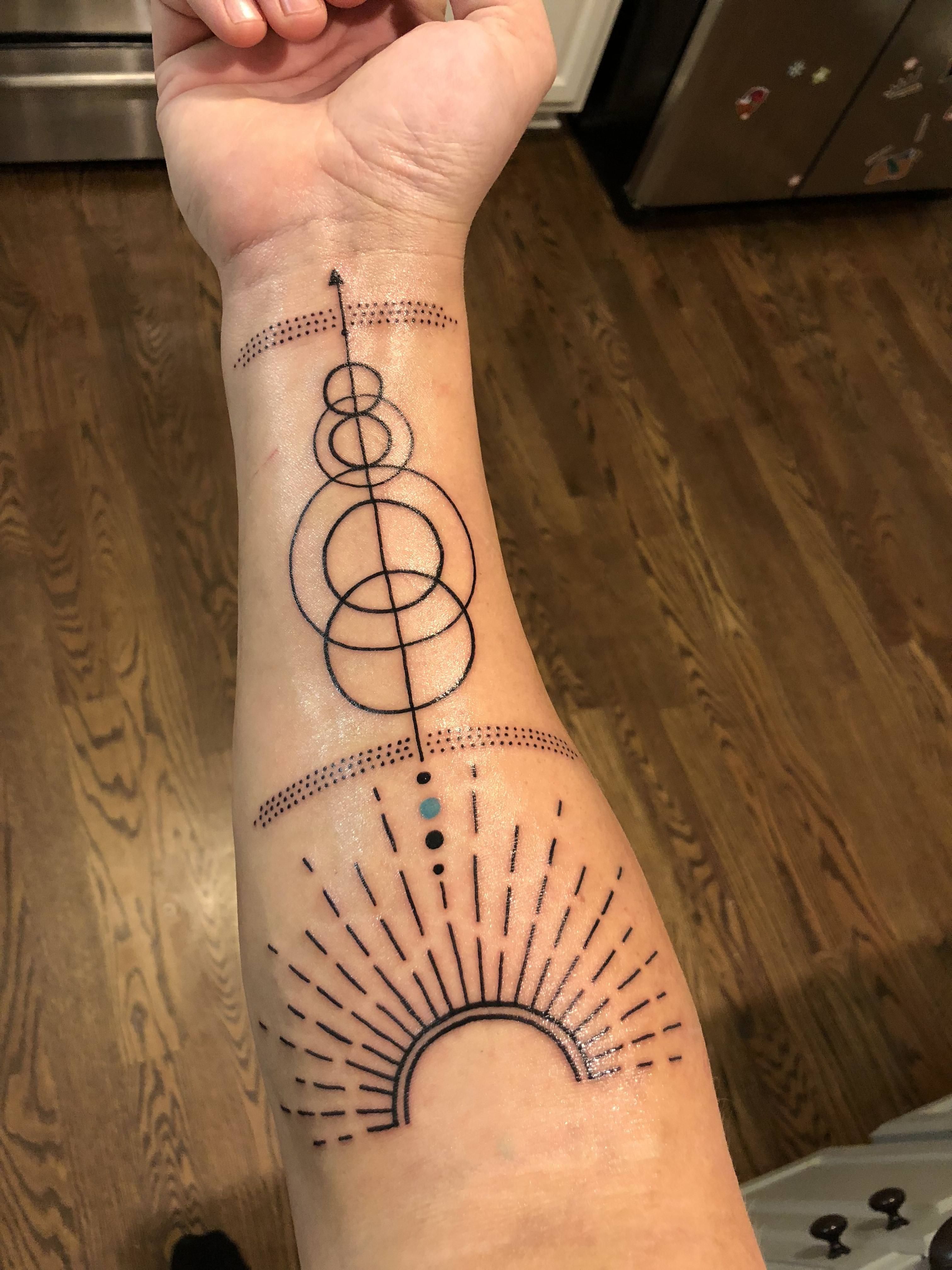 Pale Blue Dot Tattoo: A Cosmic Ink Experience